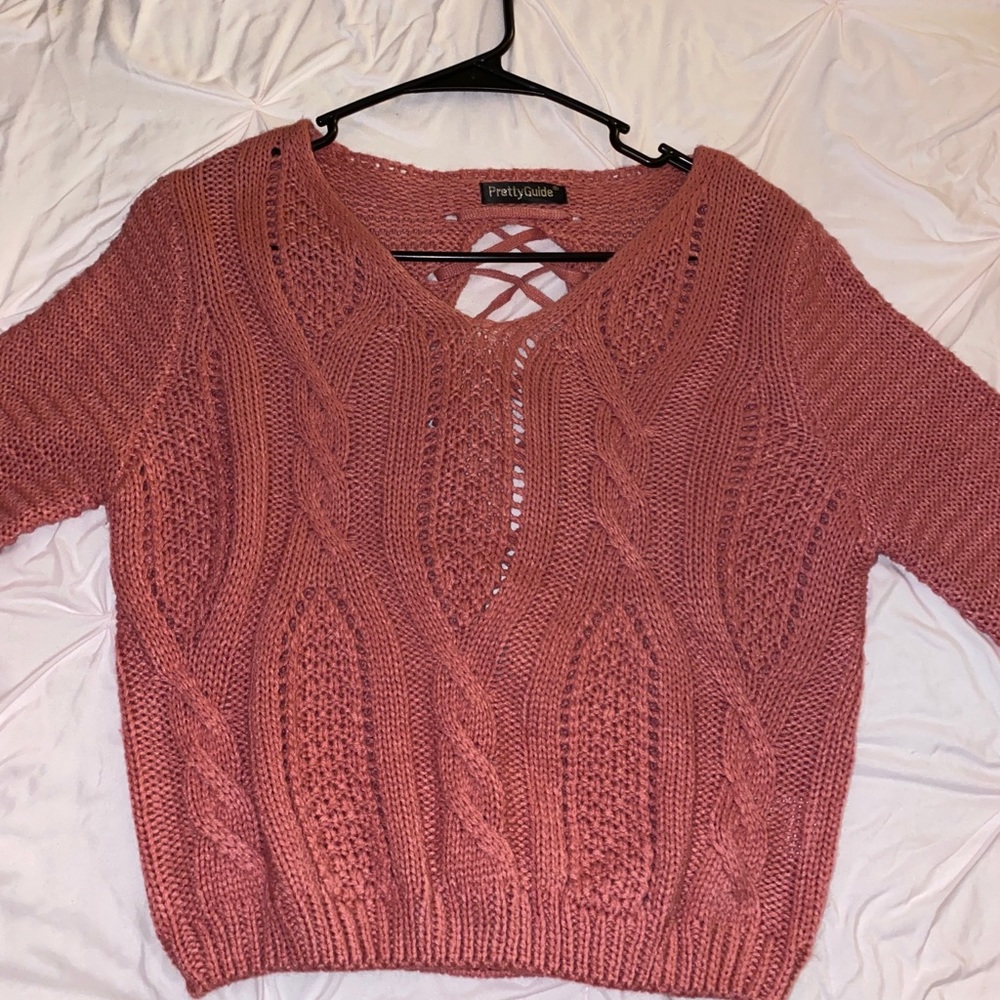 Pink Sweater